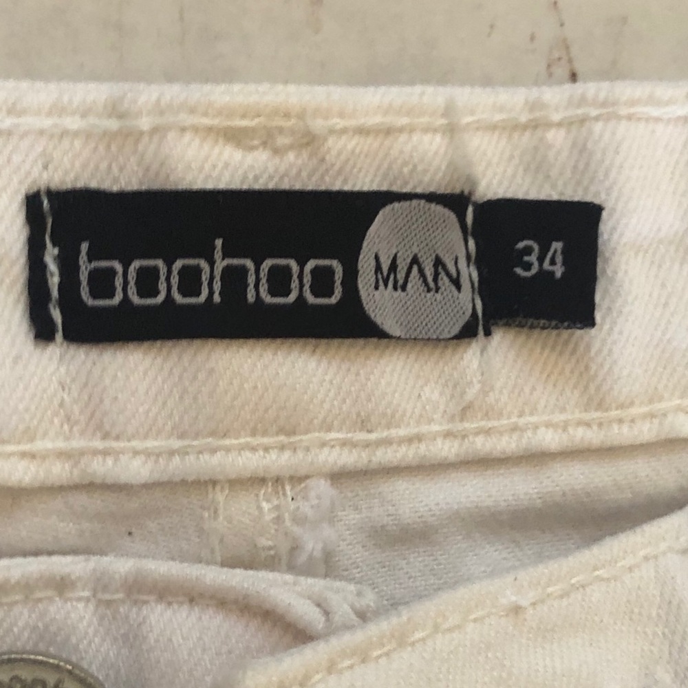 Men white jeans - Picture 4 of 4